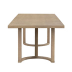 Lythor 7pc Dining Set with Cushioned Seats, Cane Rattan Webbing, Rubberwood by