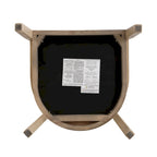 Lythor 7pc Dining Set with Cushioned Seats, Cane Rattan Webbing, Rubberwood by