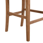 Kyrren Modern Upholstered 30.5-Inch BarStools with Cushioned Seat and Back, Set of 2 by