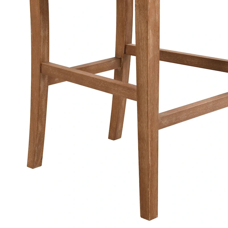 Kyrren Modern Upholstered 30.5-Inch BarStools with Cushioned Seat and Back, Set of 2 by