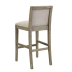 Kyrren Modern Upholstered 30.5-Inch BarStools with Cushioned Seat and Back, Set of 2 by