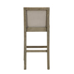 Kyrren Modern Upholstered 30.5-Inch BarStools with Cushioned Seat and Back, Set of 2 by