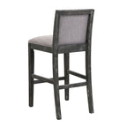 Kyrren Modern Upholstered 30.5-Inch BarStools with Cushioned Seat and Back, Set of 2 by