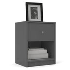 Zoe 1-drawer Nightstand