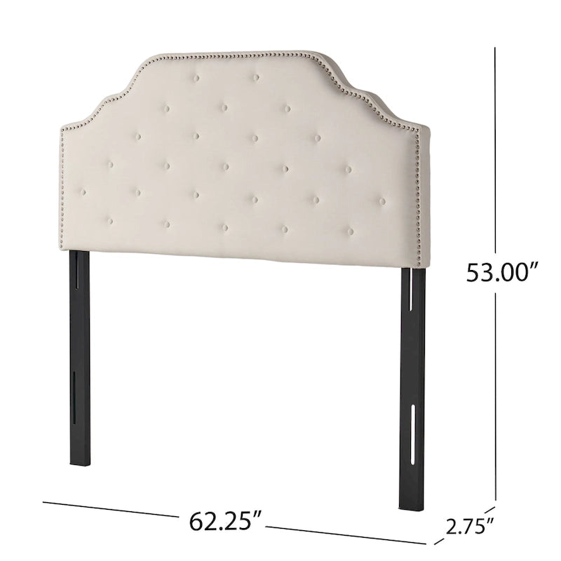 Silas Contemporary Full/Queen Headboard by