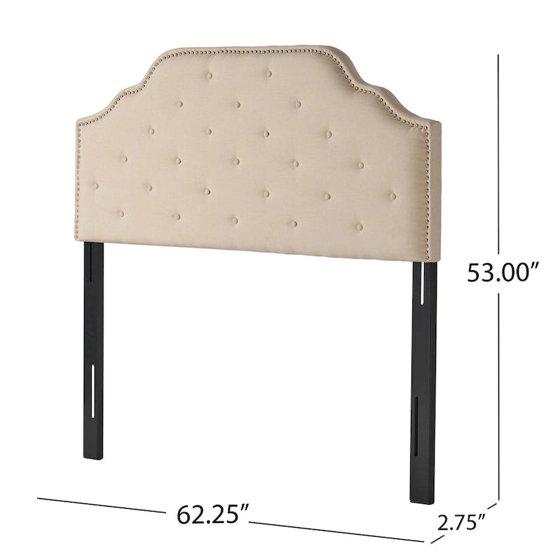 Silas Contemporary Full/Queen Headboard by