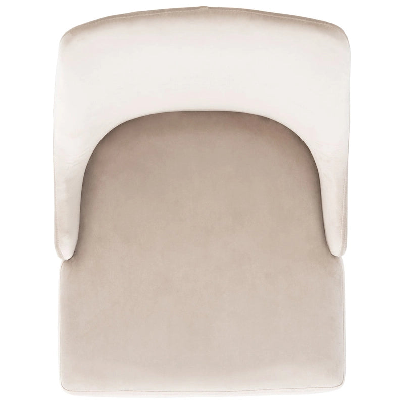 SAFAVIEH Zoi Modern Velvet Dining Room Chair (Set of 2) - 22.2 W x 18.8 L x 34.3 H