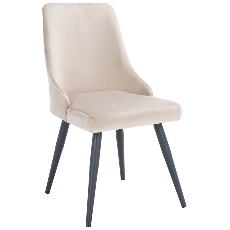 SAFAVIEH Zoi Modern Velvet Dining Room Chair (Set of 2) - 22.2 W x 18.8 L x 34.3 H