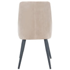 SAFAVIEH Zoi Modern Velvet Dining Room Chair (Set of 2) - 22.2 W x 18.8 L x 34.3 H