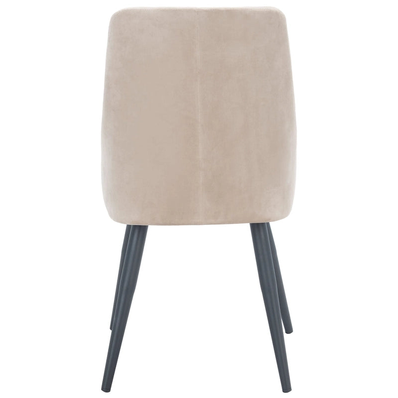 SAFAVIEH Zoi Modern Velvet Dining Room Chair (Set of 2) - 22.2 W x 18.8 L x 34.3 H