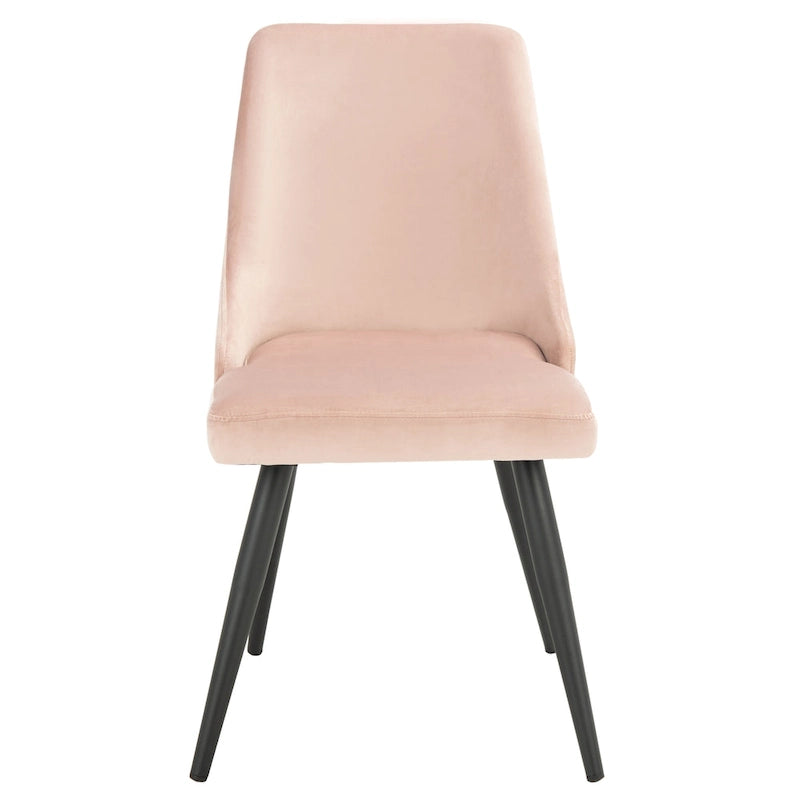 SAFAVIEH Zoi Modern Velvet Dining Room Chair (Set of 2) - 22.2 W x 18.8 L x 34.3 H