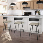 Ludwig Swivel Counter and Bar Stool