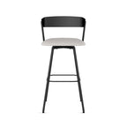 Amisco Ludwig Swivel Counter and Bar Stool