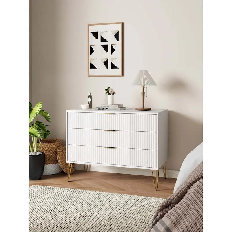 Dumbo Modern 3 Drawer Bedroom Dresser