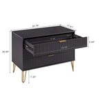 Dumbo Modern 3 Drawer Bedroom Dresser