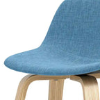 WYNDENHALL Cacey Mid Century Modern Bentwood Counter Height Stool (Set of 2) - 20.7 x 21.1 x 36.6