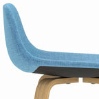 WYNDENHALL Cacey Mid Century Modern Bentwood Counter Height Stool (Set of 2) - 20.7 x 21.1 x 36.6
