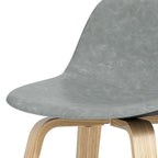 WYNDENHALL Cacey Mid Century Modern Bentwood Counter Height Stool (Set of 2) - 20.7 x 21.1 x 36.6