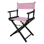 Black Frame 18-inch Director's Chair
