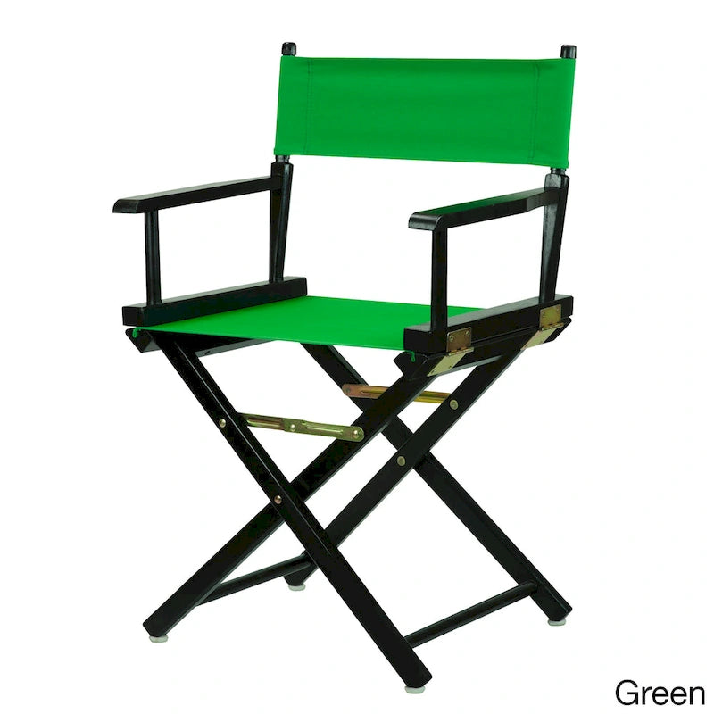 Black Frame 18-inch Director's Chair