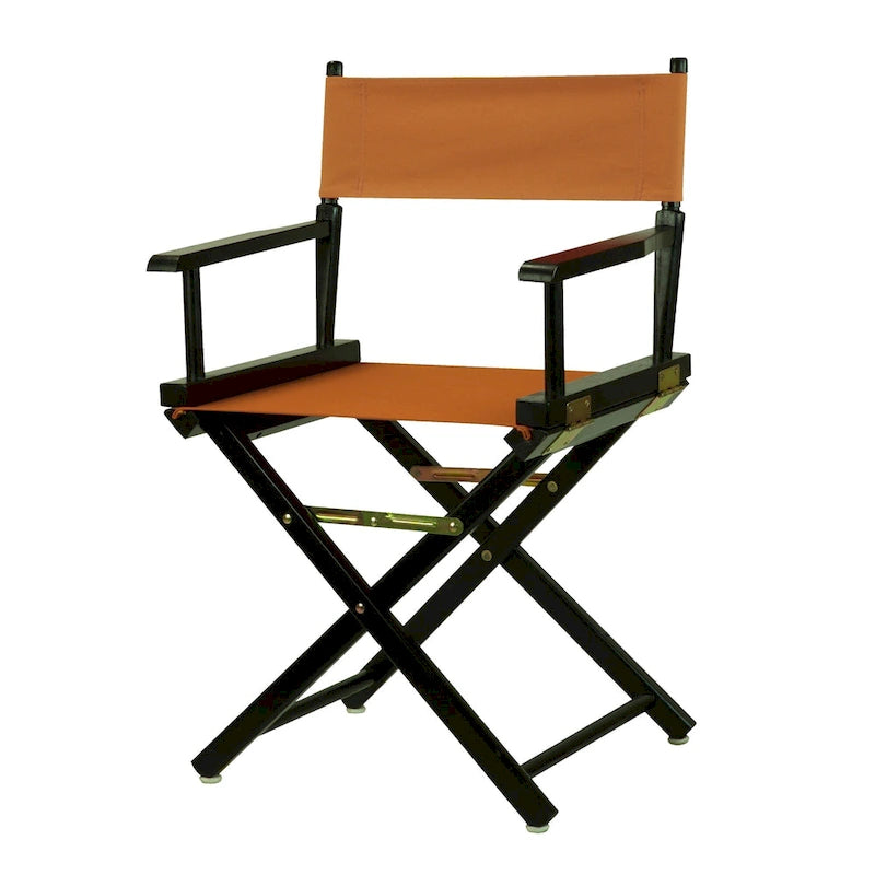 Black Frame 18-inch Director's Chair