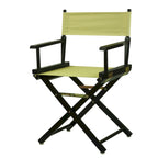 Black Frame 18-inch Director's Chair