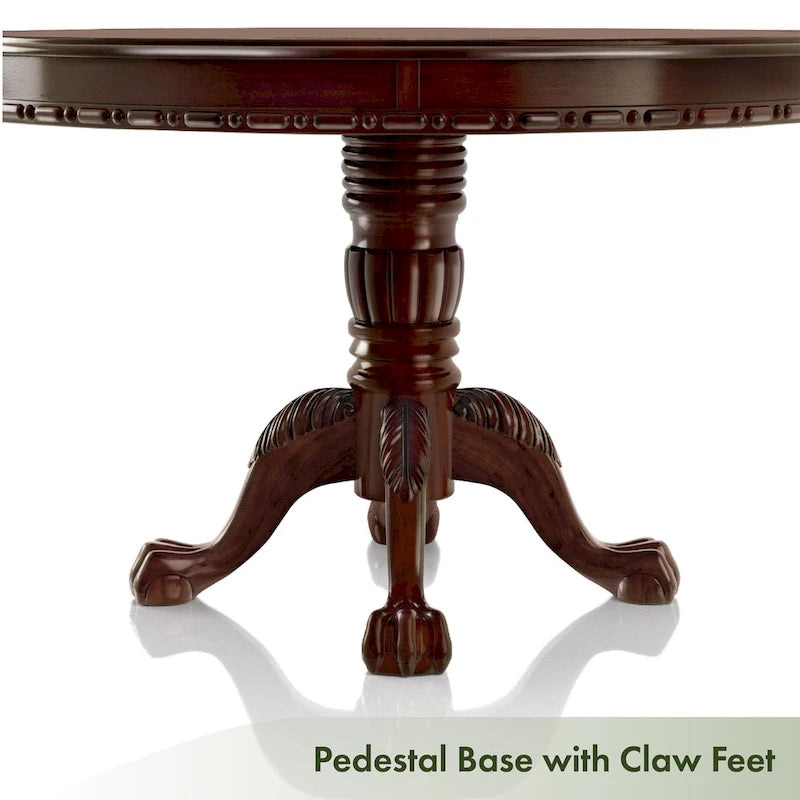 Carpia Formal Brown Cherry 48-inch Dining Table