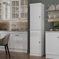 100% Solid Wood 16.5 Kitchen Pantry Cabinet with Doors by Palace Imports