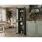 100% Solid Wood 16.5 Kitchen Pantry Cabinet with Doors by Palace Imports