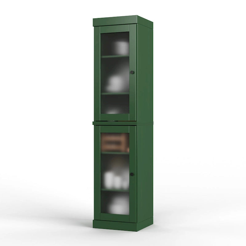 100% Solid Wood 16.5 Kitchen Pantry Cabinet with Doors by Palace Imports