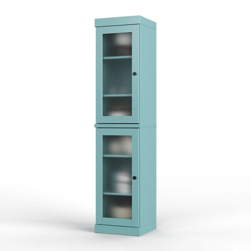 100% Solid Wood 16.5 Kitchen Pantry Cabinet with Doors by Palace Imports