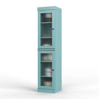100% Solid Wood 16.5 Kitchen Pantry Cabinet with Doors by Palace Imports