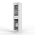 100% Solid Wood 16.5 Kitchen Pantry Cabinet with Doors by Palace Imports
