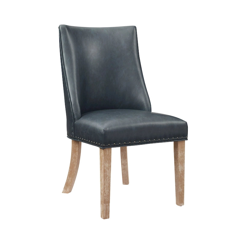 Allard Faux Leather Dining Chairs (Set of 2)