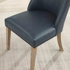 Allard Faux Leather Dining Chairs (Set of 2)