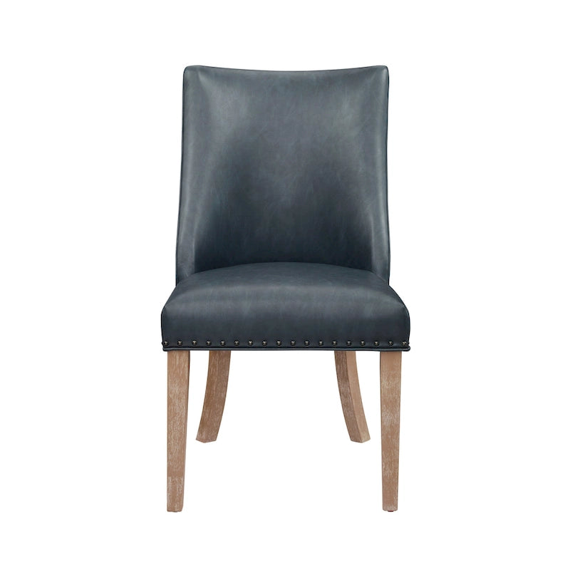 Allard Faux Leather Dining Chairs (Set of 2)