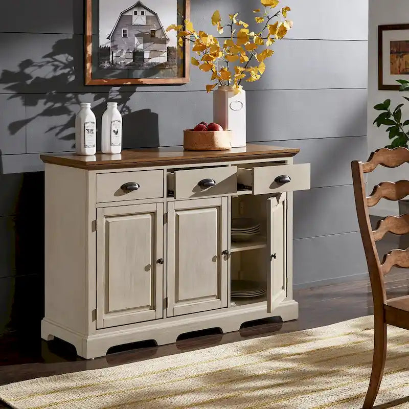 Eleanor Wood Cabinet Buffet Server by
