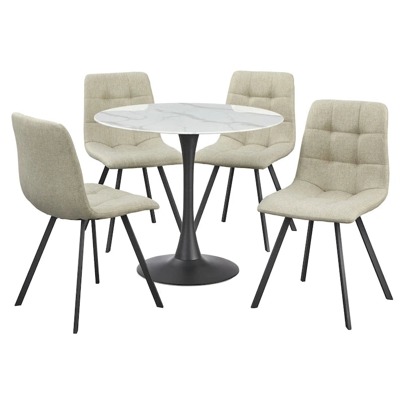 Rho 5-piece Dining Set