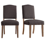 Benchwright Rustic X-base Round Pine Wood Nailhead 7-piece Dining Set by