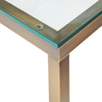 Manhattan Gold Metal Desk