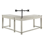 Baton Rouge L-Shape Desk