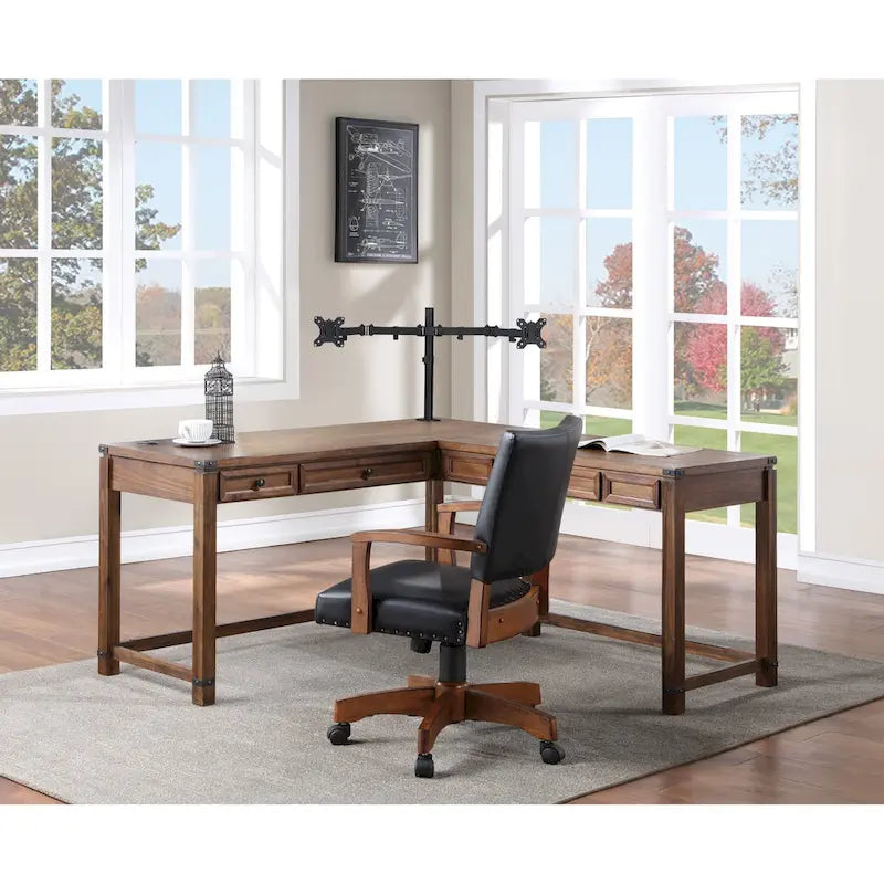 Baton Rouge L-Shape Desk