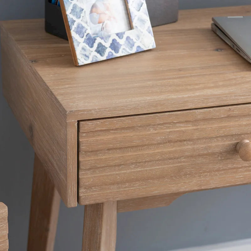 Whitney Wood 2 Drawer Office Desk