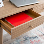 Whitney Wood 2 Drawer Office Desk
