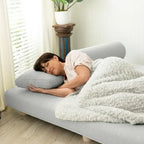 Jaxx Avida Daybed - Fold Out Queen Sleeper - Premium Boucle: Sleek and Modern Lounge for Relaxing and Overnight Guests