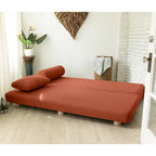 Jaxx Avida Daybed - Fold Out Queen Sleeper - Premium Boucle: Sleek and Modern Lounge for Relaxing and Overnight Guests