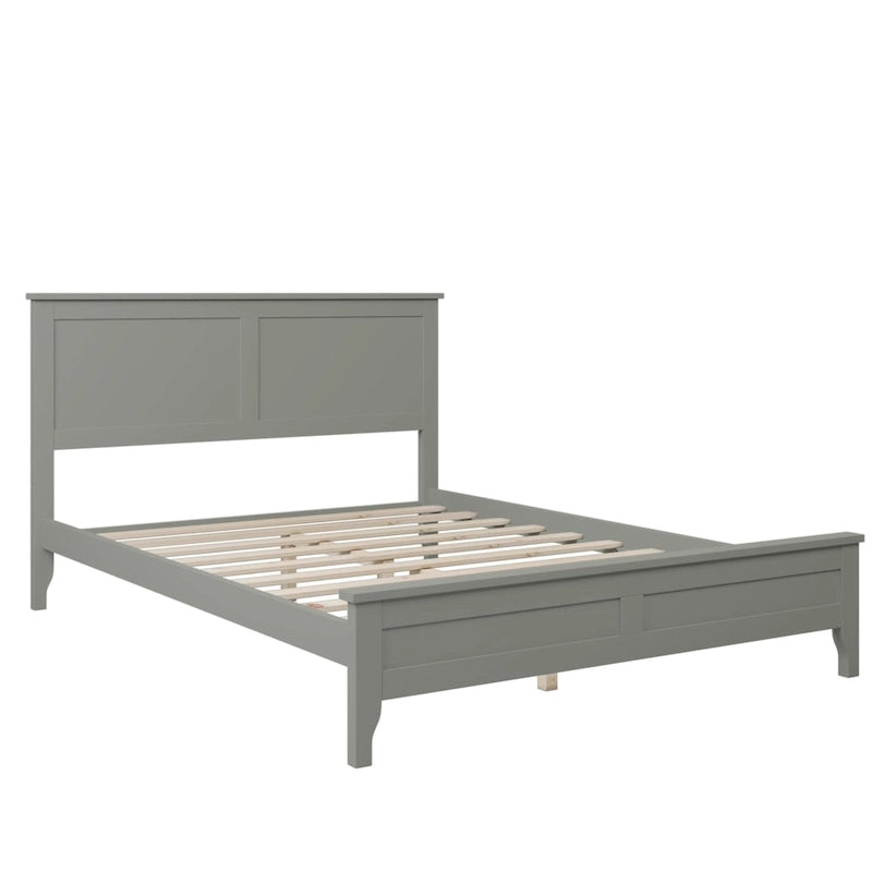 Modern Solid Wood Platform Bed