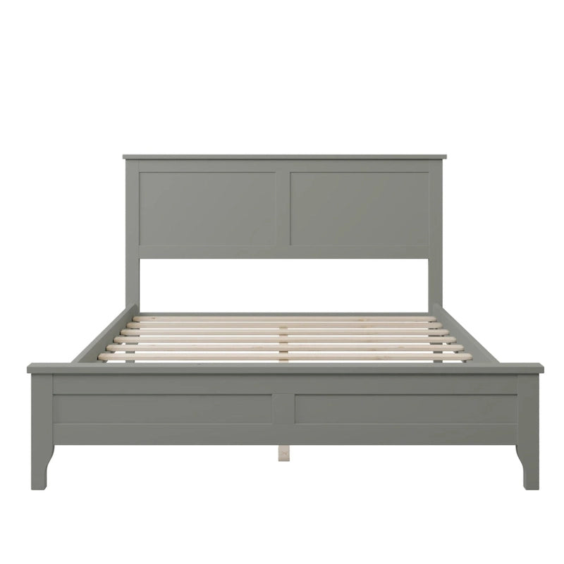 Modern Solid Wood Platform Bed