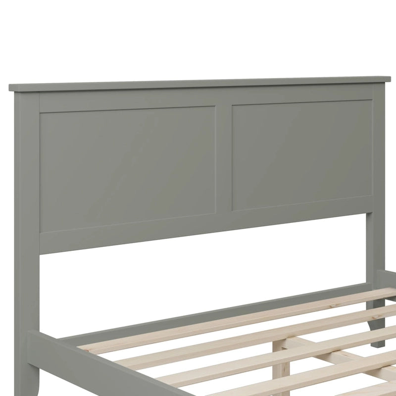Modern Solid Wood Platform Bed