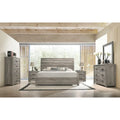  Rousham Garden Weathered Grey Wood 6-piece Bedroom Set